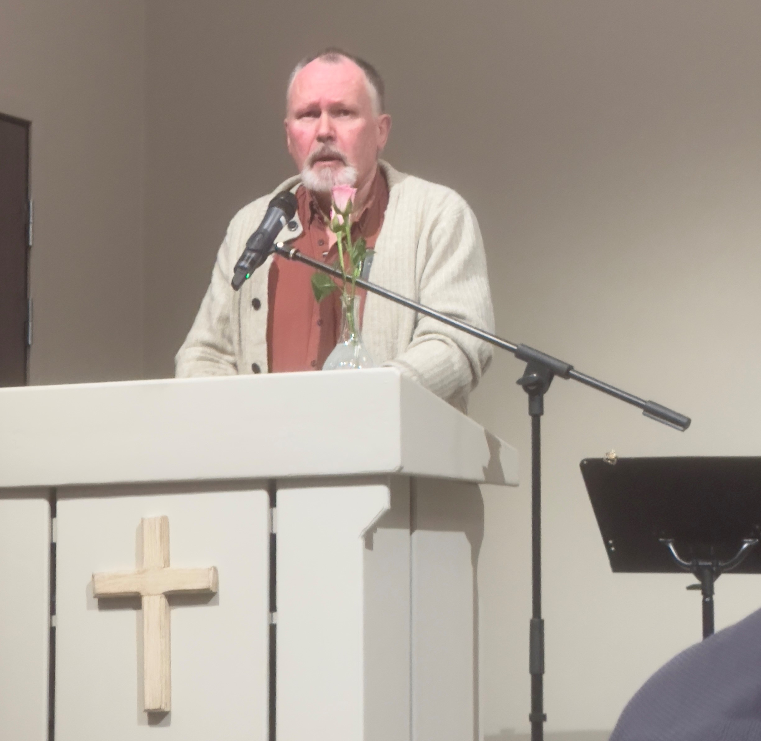 Leiar i Fellesrådet, Steinar Sørhus, orienterer om prosjektet